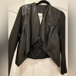 Edison faux leather jacket